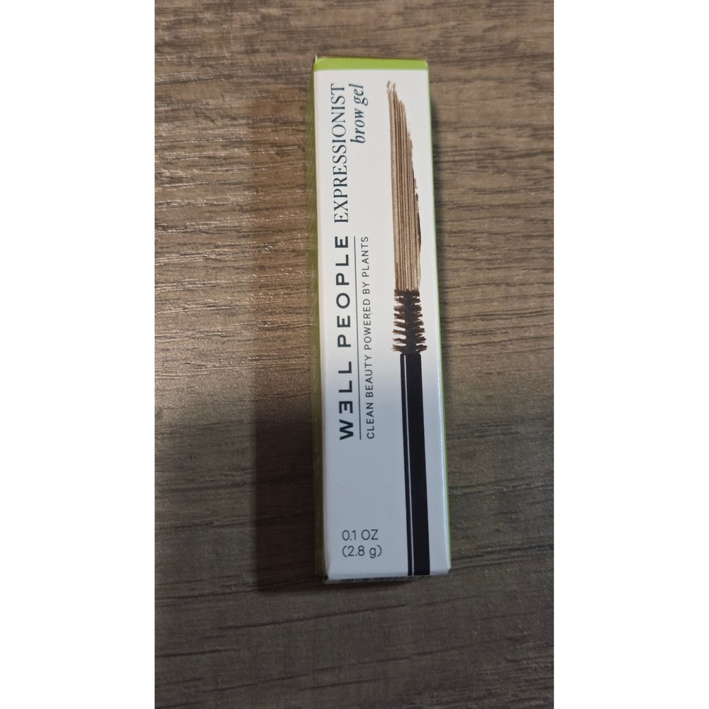 Well People Expressionist Brow Gel Brown 0.1 oz Clean Beauty Vegan New